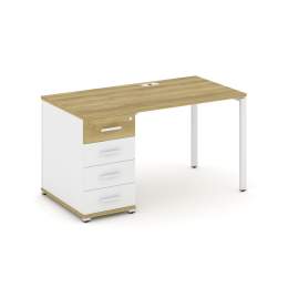 Стол рабочий Concept CN.SP-401 Металл белый